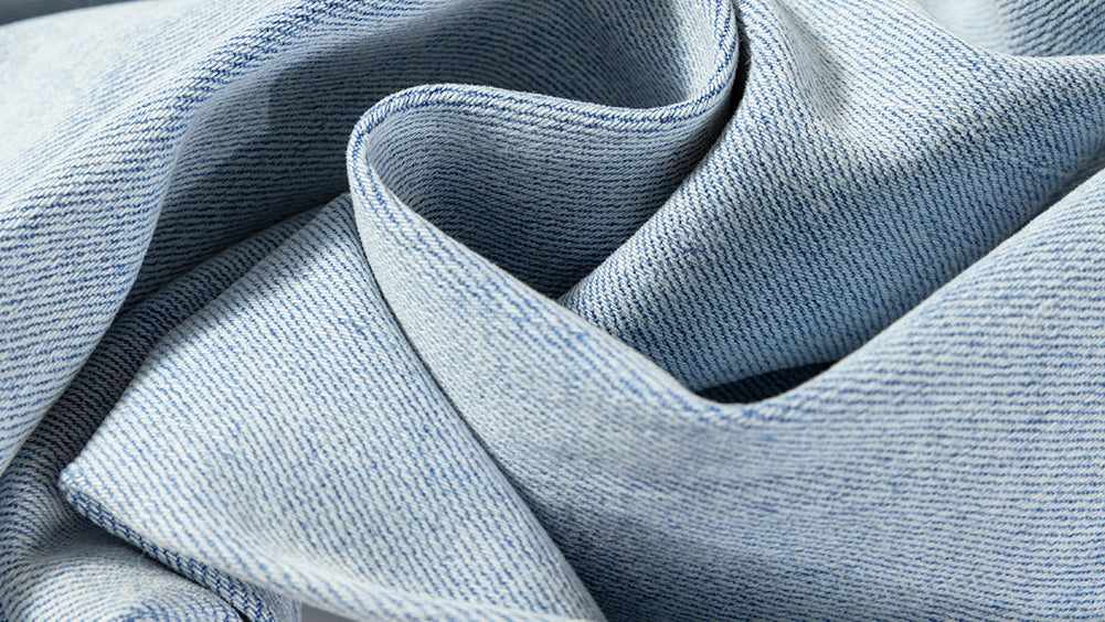 Beau Blue Light Wash Distressed High Waist Wide Leg Jeans