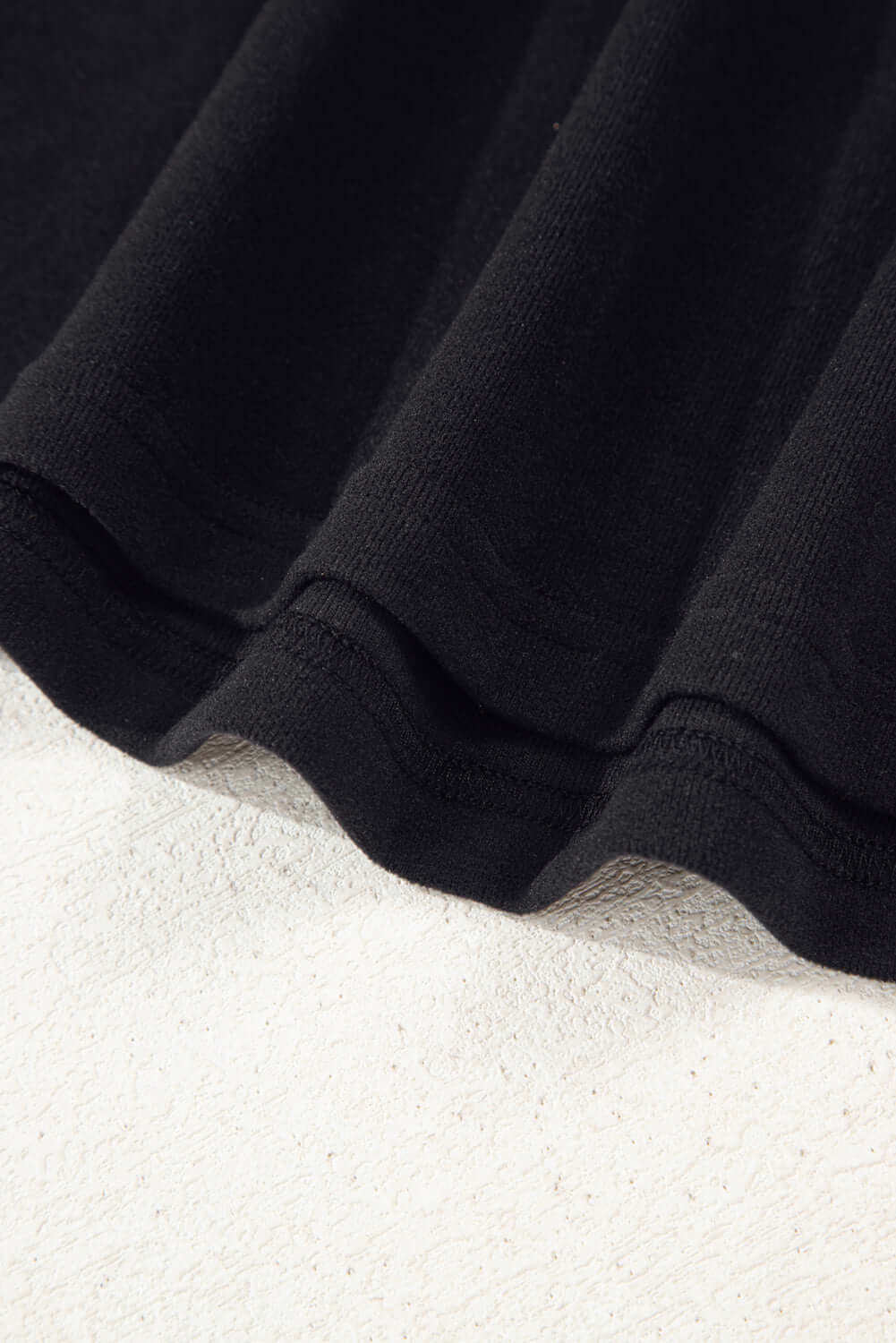 Black Leopard Mesh Patchwork Knit Long Sleeve Top